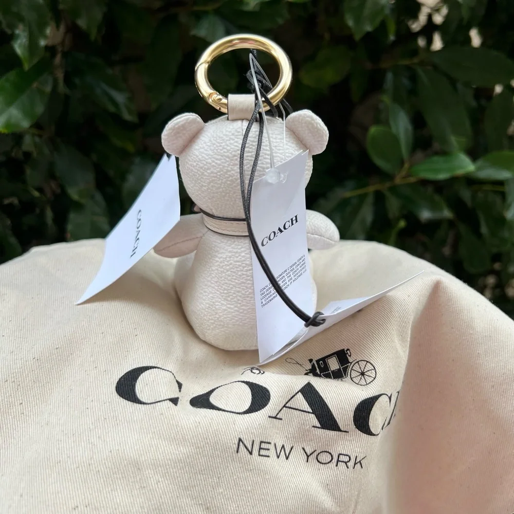 SOLD——-Coach Collectible Bear Bag Charm - Picture 2 of 6
